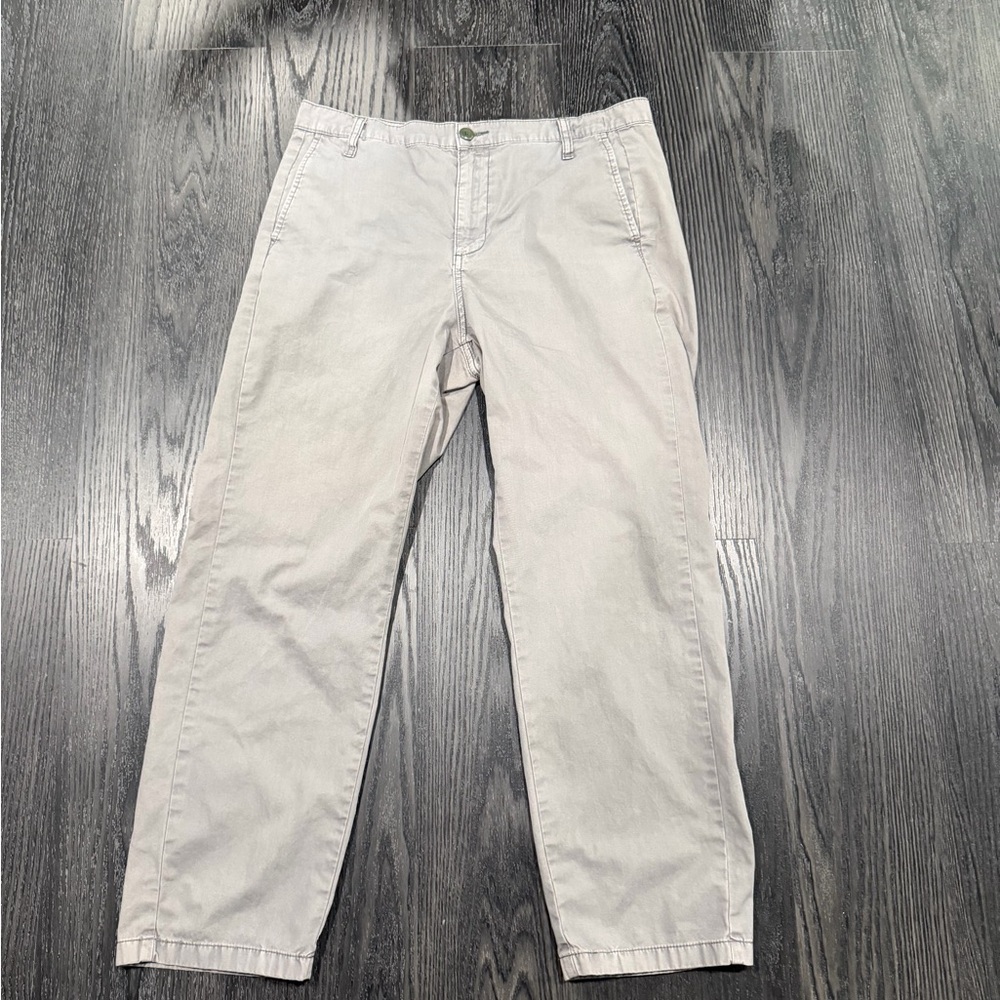 J. Crew Women's Olive Slouchy Boyfriend Chinos size 29